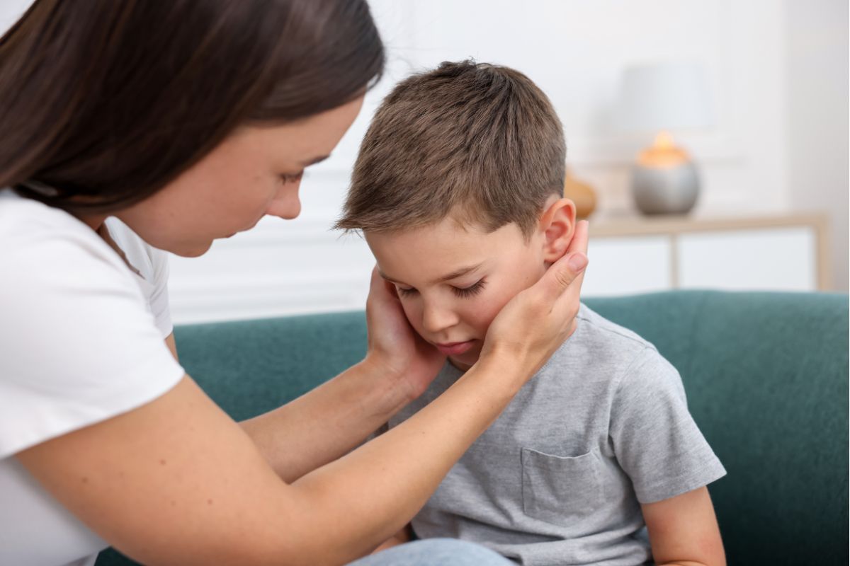 gyermek megnyugtatása