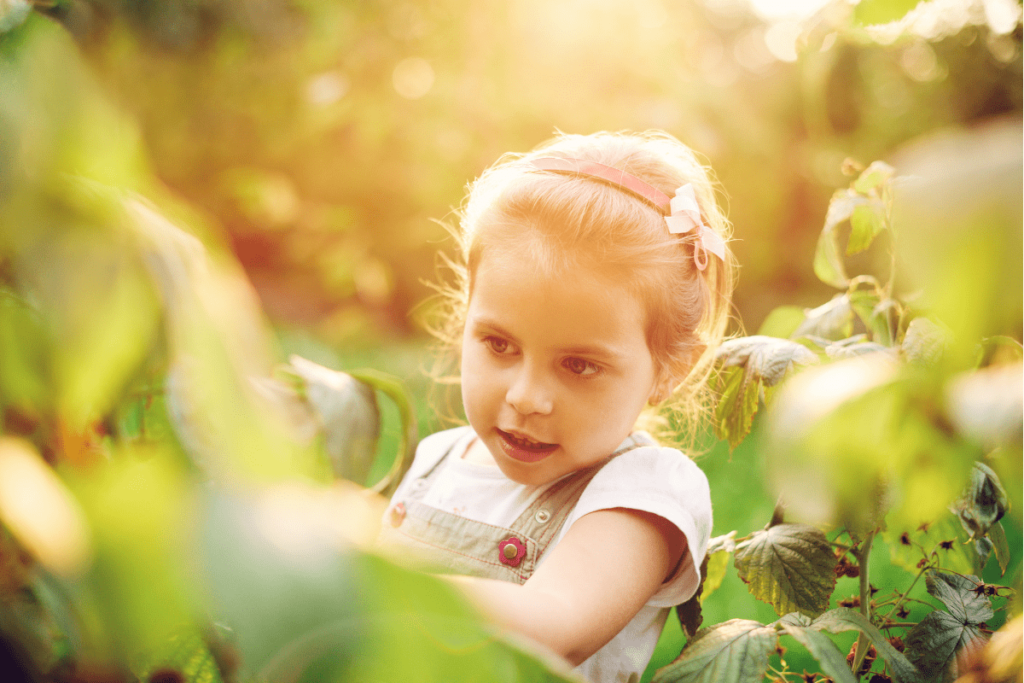 természetben töltött idő